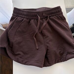 Vitality Brown Sweatshorts